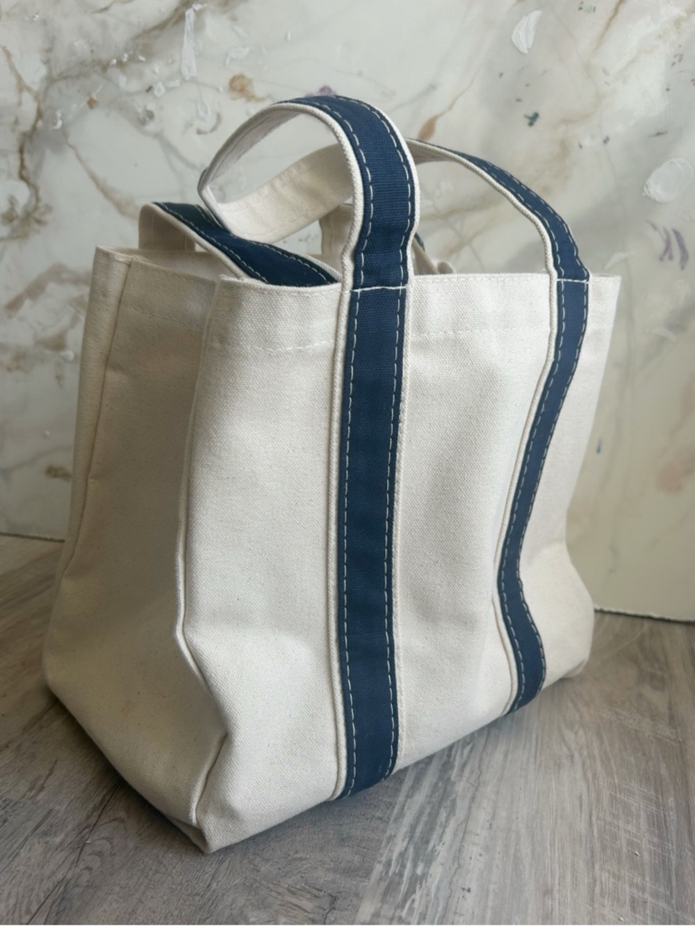 CB Station Divided Canvas Tote Bag Interior Removable Divider - Picture 2 of 6